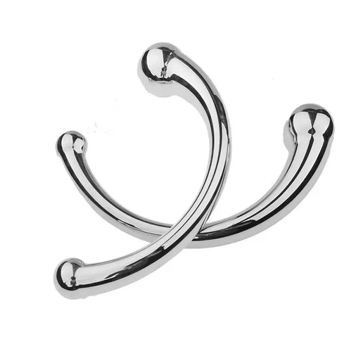 Ended Double Anal Steel Stainless Elegant 5858 Hook 0702